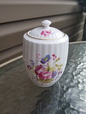Coalport Shrewsbury Candy Jar w/ Lid